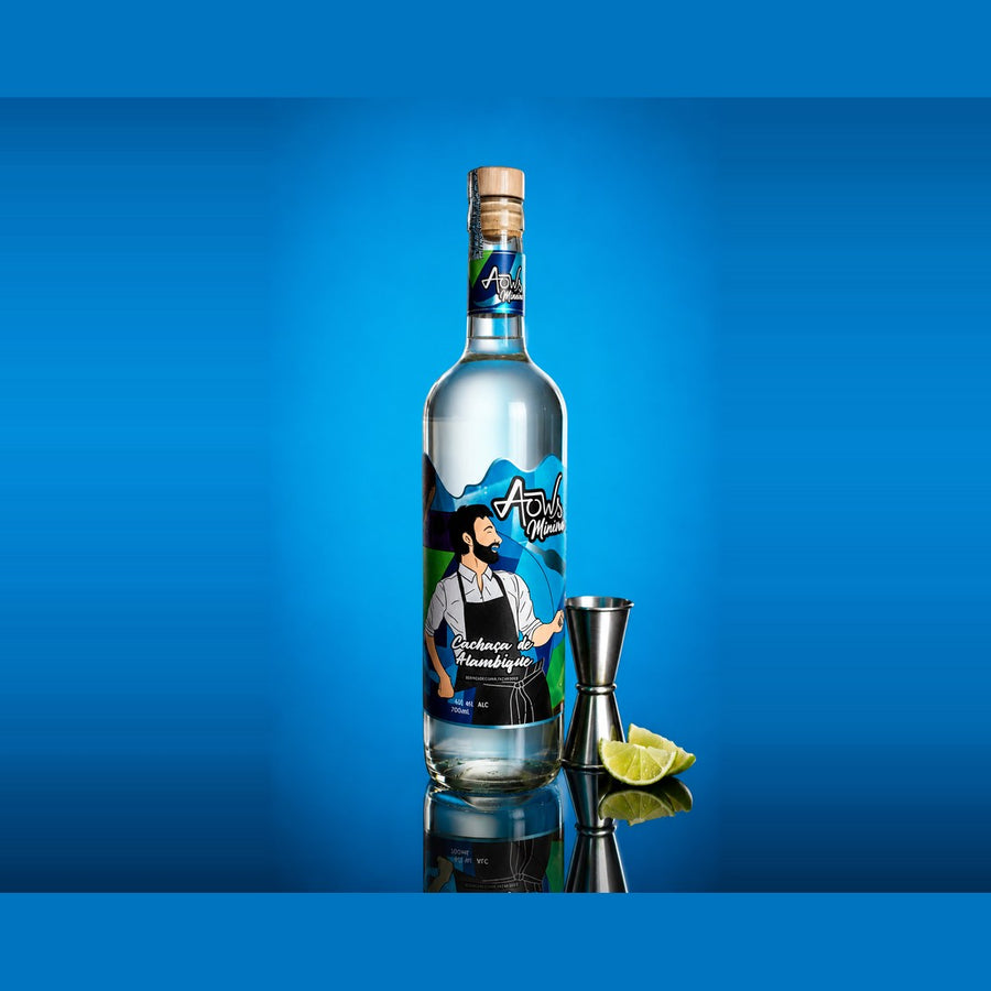 Cachaça Prata Aows Mininu