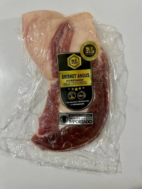 BRISKET ANGUS SERENADO R$: 69,90KG