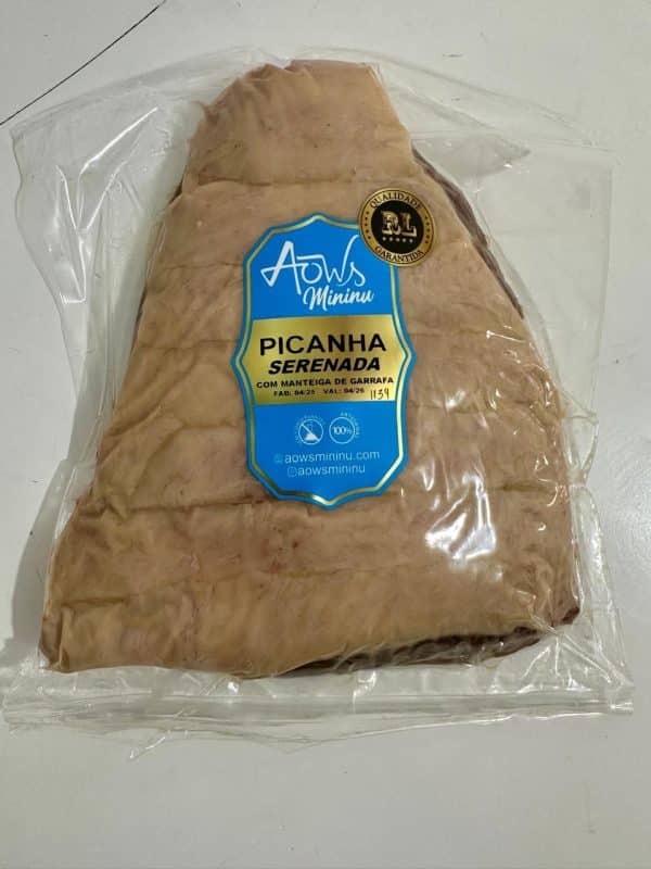 Picanha Serenada c/ Manteiga de Garrafa R$129,99kg