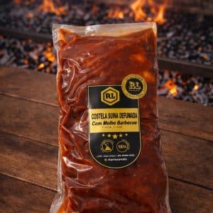 Costela Suina Defumada & Assada c/ Barbecue R$:89,99kg