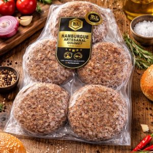 Hambúrguer Artesanal 200g R$: 19,99 und